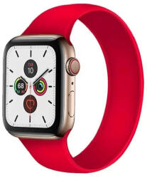 Xpro Apple Watch Solo szilikon óraszíj 42/44/45/49 mm Mméretű piros