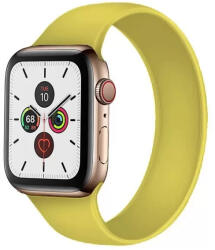 Xpro Apple Watch Solo szilikon óraszíj 42/44/45/49 mm M méretű sárga