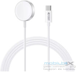 Tech-Protect UltraBoost Apple Watch töltő Type-C csatlakozóval, White - mobil-box