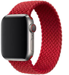 Xpro Apple Watch szíj Solo fonott , M méret , 38/40/41 piros