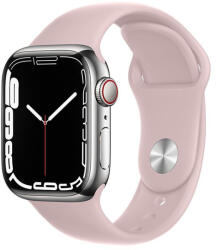 Forcell Apple Watch hagyományos okosóra szíj 42/44/45/49 mm rózsaszín , púder