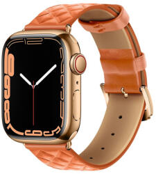 Hoco Apple Watch óraszíj , bőr 38/40/41 mm narancs