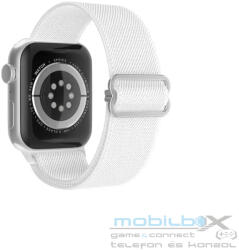  XPRO Apple Watch szövet körpánt Fehér Apple Watch 42mm (S1-S3) / 44mm / 45mm / 46mm / 49mm készülékhez