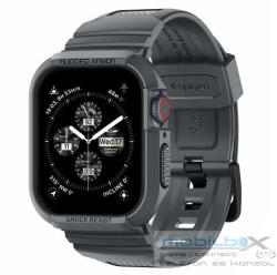 Spigen Rugged Armor Pro Apple Watch 9/8/7 (45mm) /SE (2nd/1st Gen)/6/5/4 (44mm) tok, sötétszürke (ACS07387) - mobil-box