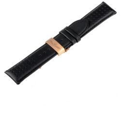 Watch strap Universal Replacement Strap [24 mm] black + rosé Ref. 23835,