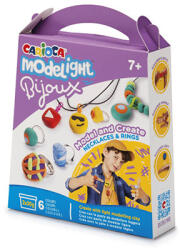 CARIOCA Modelight Bijoux set de făcut Colier și Inel set plastilină - Carioca (43327)