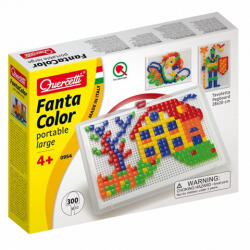 Quercetti Quercetti: Set colorat casuta cu bilute de 300 de bucati (0954)