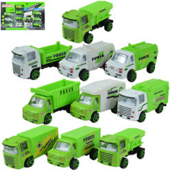 Magic Toys Verzare Auto: Set de 10 camioane de colectare a deșeurilor (MKL384287)