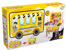 Magic Toys Banc de lucru portabil în cutie de depozitare, 34, 5x22x41cm (MKL676715) Set bricolaj copii