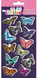 Luna The Littlies: Fluture 3D Puffy Stickers set 10x22cm (000646916)