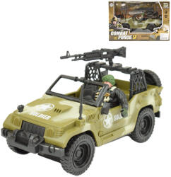 Magic Toys Combat Force 9: Vehicul militar de teren cu soldat și arme 22cm (MKK210390)