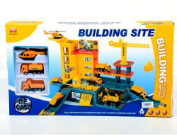 Magic Toys Centru de construcție cu parcare și vehicule (MKK424743)