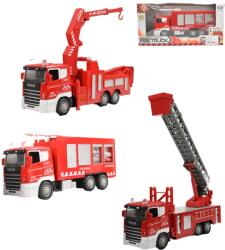 Magic Toys Fire Truck: 1 bucată de mașină de pompieri în diferite versiuni (MKM552568)