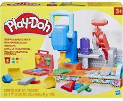 Hasbro Play-Doh: Stamp N Saw set de joacă cu banc de scule - Hasbro (F9141)