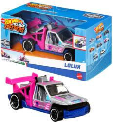 Mattel Hot Wheels: Speederi Lolux cu mecanism de retragere, model de mașină de metal 1/43 - Mattel (HPR70/HPR76)