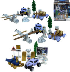 Magic Toys Space Team: Set de jocuri spațiale cu vehicule și accesorii în mai multe variante 1db (MKL153509)