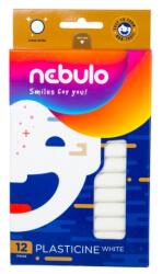 Nebulo Nebulo: set de plastilină culoare naturală albă 12 bucăți (NFEHGY-1-200)