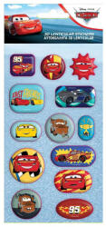 Luna Disney: Cars 3D hologramă 13 bucăți set abțibild (000563214)