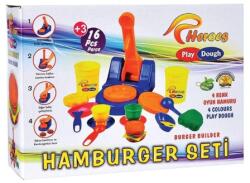 ER Toys Play-Dough: Set de plastilină de făcut hamburger (ERN-538)