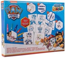 Canenco Canenco: Set de colorat Paw Patrol cu markere parfumate (PW22364)