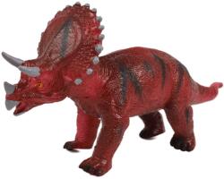 Magic Toys Dino World: Figurină de dinozaur Triceratops cu sunet, material vinyl cu umplutură de bumbac 35cm (MKO415721) Figurina