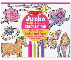 Melissa & Doug Pink Jumbo caiet de colorat - Melissa &, Doug (4225K)