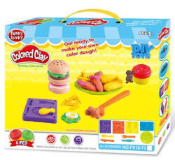 Magic Toys Set de făcut hamburger plastilină cu accesorii (MKL622463)