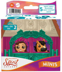 Mattel Spirit: Ponei și prietenii în grajd seria 2-a pachet surpriză - Mattel (HBP28) Figurina