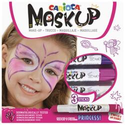 Carioca Monstru set vopsea pentru față cu 3 culori - Carioca (43049) Costum bal mascat copii