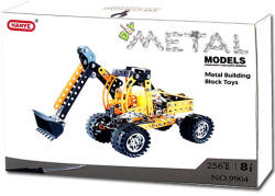 Magic Toys Vehicul pentru muncă jucărie educativă set 256 bucăți (MKK561507)