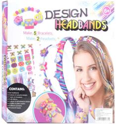 Magic Toys Design Headbands: Set de confectionare bentiță, colier si brățări (MKM604777)