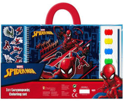Luna Marvel: Spider-Man caiet de colorat cu acuarele și abțibild (000508061)