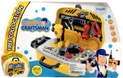 Magic Toys Set scule în valiză culoarea galbenă (MKL549617)