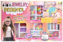 Magic Toys Style Me Up! Set creativ de brățară și colier de prietenie cu margele colorate și accesorii (MKL202397)