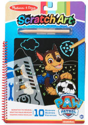 Melissa & Doug Melissa &, Doug: Paw Patrol Chase Scratch Art joc creativ (33259)