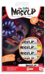 Carioca MaskUp Neon 6 bucăți vopsea pentru față set - Carioca (43156) Costum bal mascat copii