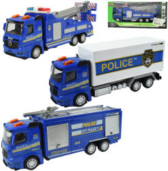 Magic Toys Magic Truck: Camion politie in mai multe versiuni 20cm (MKK407571)
