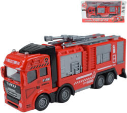 Magic Toys Fire Truck: Camion de pompieri din metal cu roți pivotante 20cm (MKL066281)