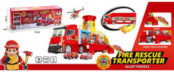 Magic Toys Set camion de pompieri transformabilă cu funcții (MKL302270)