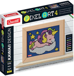 Quercetti Quercetti: Pixel Art 4 Kawaii Unicorn biluță (0795)