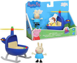 Hasbro Peppa Pig: Set cu elicopter mic și figurina Iepurașul Rebecca - Hasbro (F2185/F2742) Figurina
