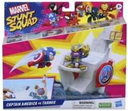 Hasbro Marvel Stunt Squad: Captain America vs. Thanos set lansator - Hasbro (F6894/F7059) Figurina