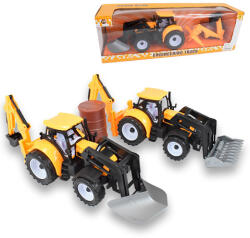 Magic Toys Engineering Truck: Masina de lucru tractor buldoexcavator in doua versiuni 39cm (MKK141981)