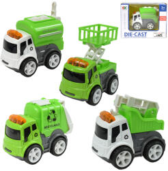 Magic Toys Speed Racer: Camion de gunoi cu roți volante în mai multe variante 6cm 1db (MKL017384)