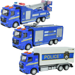 Magic Toys Masini de politie: Camion de politie cu roti libere in diverse variante de 19cm (MKL321908)