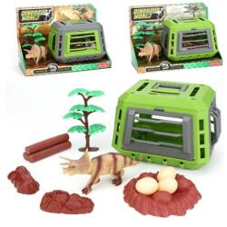 Magic Toys Triceratops cușcă set de joacă mai multe variante (MKO472367) Figurina