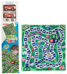 Magic Toys Mașină de pompieri joc de societate covor de joacă 70x70cm (MKK137949)