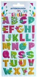 Luna The Littlies: Set de abțibilduri 3D pufos cu litere, 10x22 cm (000646992)