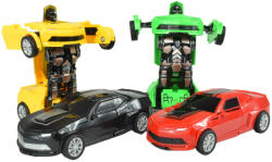 Magic Toys Masina de curse: Masina sportiva cu roti care se transforma in robot, disponibila in mai multe variante, 13cm (MKL394988)