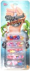 Magic Toys DIY Beads Jewelry: Set de mărgele pentru bijuterii cu peste 50 de margele colorate de formă (MKM559516)